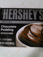 Instant chocolate pudding