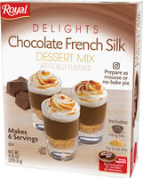 Delights chocolate french silk dessert mix