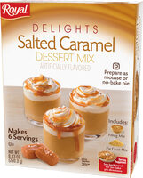 Salted caramel delights dessert mix
