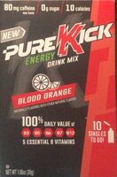 PURE KICK Energy Drink Mix (Blood Orange)