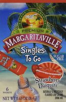 Singles to go water drink mix flavored nonalcoholic