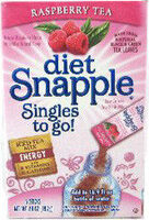 Diet snapple low calorie raspberry tea drink mix