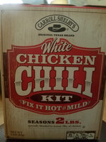 White chicken chili kit