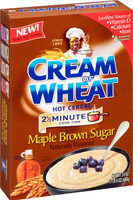 Hot Cereal, Maple Brown Sugar