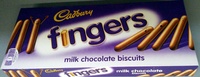 Cadbury Fingers Milk Chocolate Biscuits