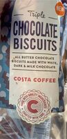 Triple chocolate biscuits