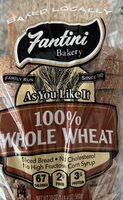 100% Whole Wheat Bread