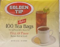 Tagless tea bags
