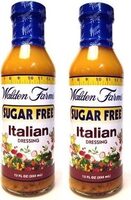 Sugar free dressing italian
