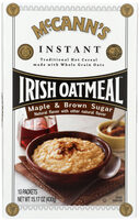 Maple & Brown Sugar Instant Irish Oatmeal