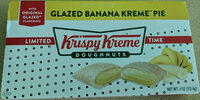Glazed Banana Kreme Pie