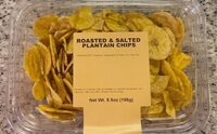 Roasted & Salted Plantain Chips