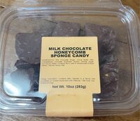Milk chocolate honeycomb sponge candy