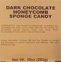 Dark Chocolate Honeycomb Sponge Candy