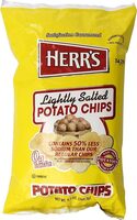 Lightly salted potato chips