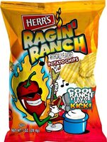 Ragin ranch potato chips