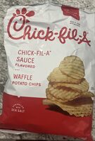 Chick-fil-A sauce, flavored waffle fried chips