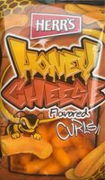 Honey cheese flavored crisp