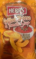 Grilled cheese tomato soup curls
