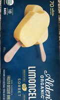 Limoncello sorbet