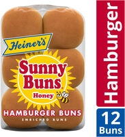 Enriched hamburger buns