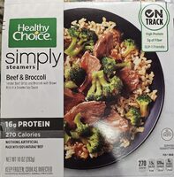 Made with Tender Beef & Broccoli