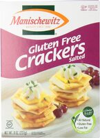 Passover gluten free crackers salted