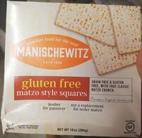 Matzo-style squares