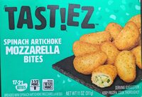 Spinach artichoke mozzarella bites