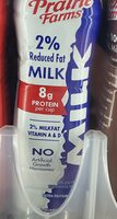 2% reduced fat milk