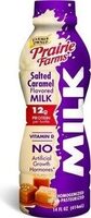 Salted caramel flavored milk