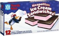 Neapolitan Ice Cream Sandwiches