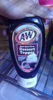 Dessert topper syrup