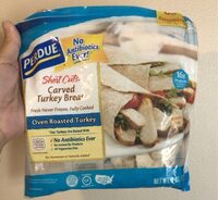 Carved Turkey Breast Cooked