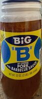 Pit cooked pork woth barbcue sauce