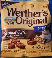 Hard candies, caramel coffee