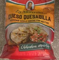 Queso Quesadilla Mexican style cheese for melting