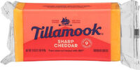 Sharp cheddar natural cheese