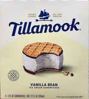 Vanilla Bean Ice Cream Sandwiches