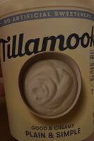 Plain and simple lowfat yogurt