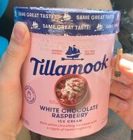 White Chocolate Raspberry Ice Cream