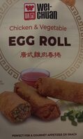 Chicken and Vegetable Egg Rolls