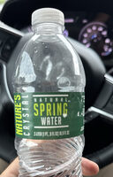 Natural Spring Water