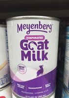 Evaporated goat milk
