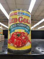 Red Gold Roasted Garlic & Onion Diced Tomatoes
