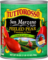 San Marzano Style Whole Peeled Pear Tomatoes With Basil And Sea Salt