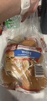 White Hamburger Buns