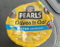 PEARLS Olives to Go! Pitted Large Ripe Olives