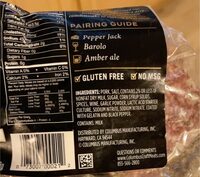 Peppered salami
