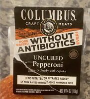 Uncuted pepperoni